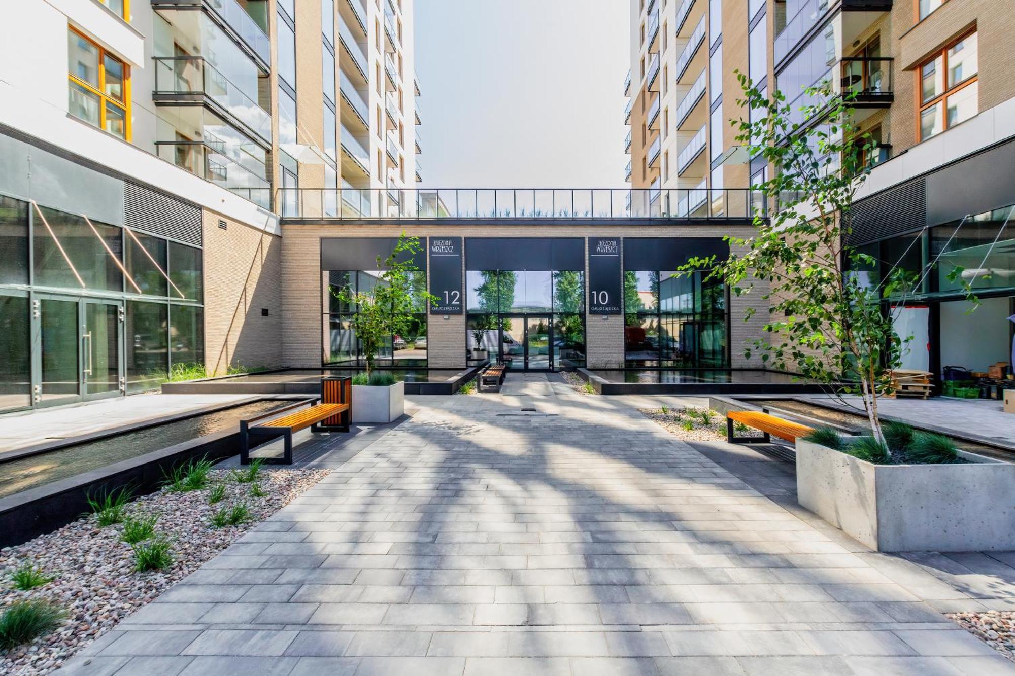 Apartament Z Widokiem Na Morze Obok Parku Millenium W Gdansku By Noclegi Renters Exterior foto